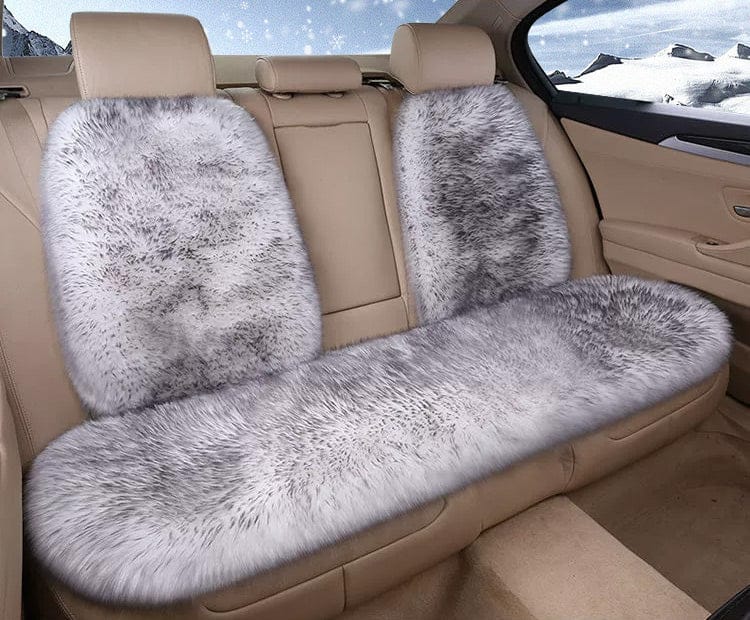 Amancarport Winter Plush Car Seat Cover 5-Piece Complete Set