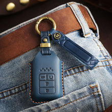 Load image into Gallery viewer, Genuine Leather Key Fob Cover for Honda