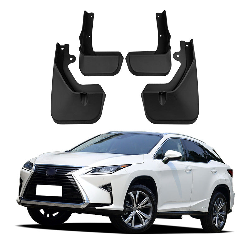 Amancarport® No-Drill Mud Flaps for Lexus RX 350 / 350h / 500h 2016 ...