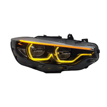 Load image into Gallery viewer, GTS Style LED Headlights for BMW 4-Series 2013-2020 F32 F82 F36 with Yellow DRL