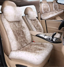 Load image into Gallery viewer, Amancarport Winter Plush Car Seat Cover 5-Piece Complete Set