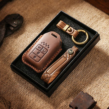 Load image into Gallery viewer, Genuine Leather Key Fob Cover for Honda