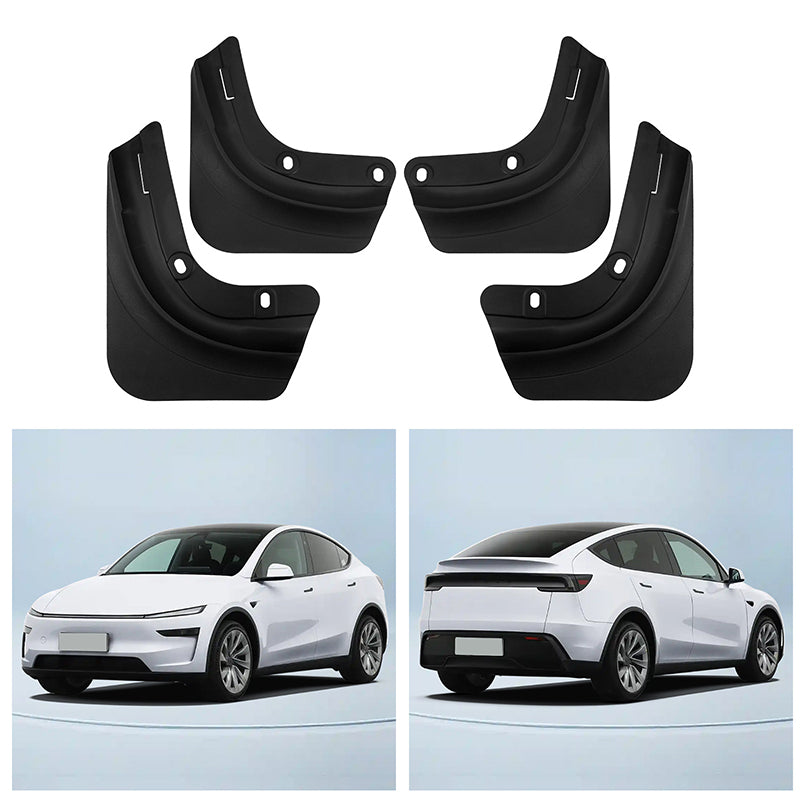 Amancarport® Mud Flaps for Tesla Model Y 2021-2026 - Front and Rear Splash Guards Mud Flaps, 4PCS Fender Flares Set