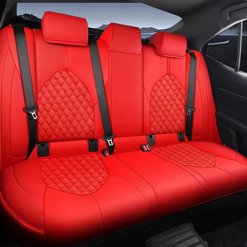 Custom for Toyota Camry(2018-2024) Sport Style Leather Car Seat Cover Full Set