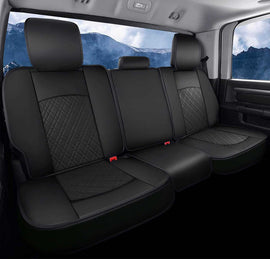 Custom For Dodge Ram Car Seat Covers Full Set Compatible with Ram 1500(2009-2025), Ram 2500(2010-2025), Ram 3500(2010-2025)