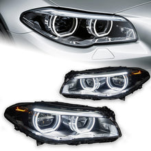 Load image into Gallery viewer, For BMW 5 Series F10 (2011–2017) OEM LCI Style LED Headlights Upgrade Fits – Factory HID Models Only