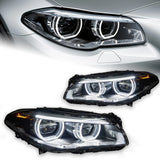 For BMW 5 Series F10 (2011–2017) OEM LCI Style LED Headlights Upgrade Fits – Factory HID Models Only