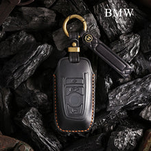 Load image into Gallery viewer, Genuine Leather Key Fob Cover for BMW