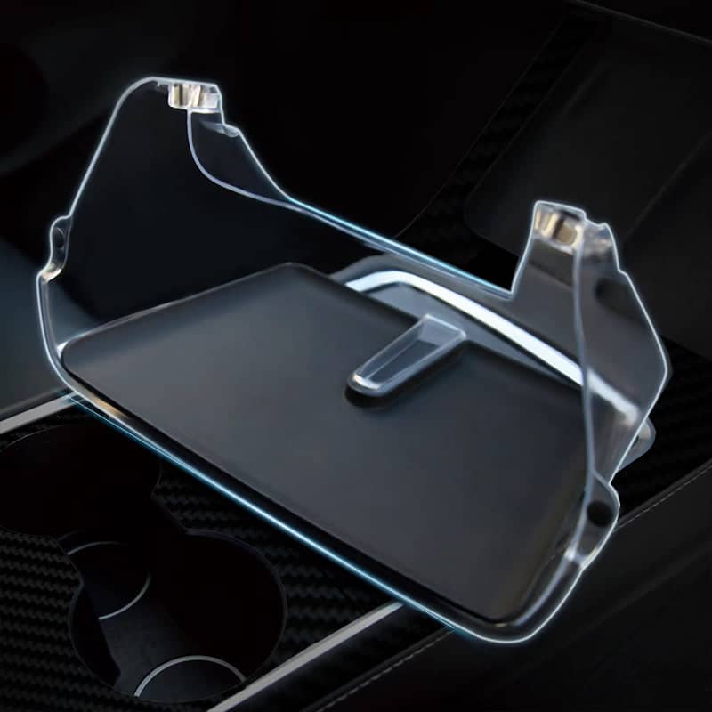 Center Console Under Screen Organizer Box Tray Storage Rack for Tesla Model 3 And Model Y