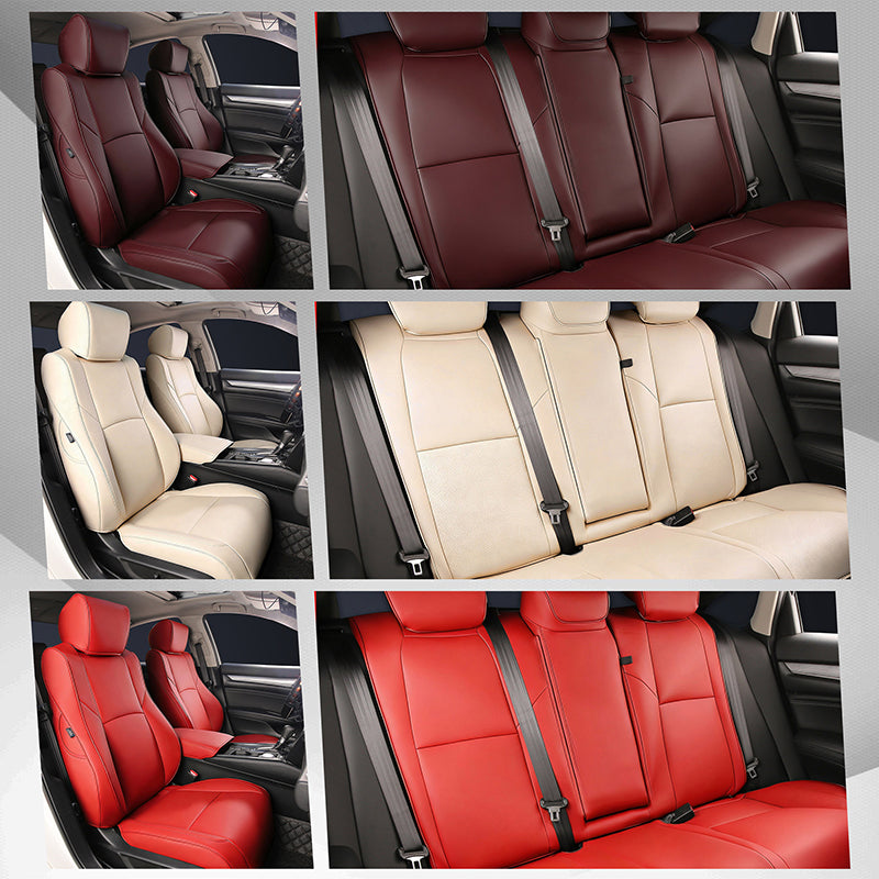 Custom Leather Car Seat Cover Full Set For Honda Accord(2013-2025)