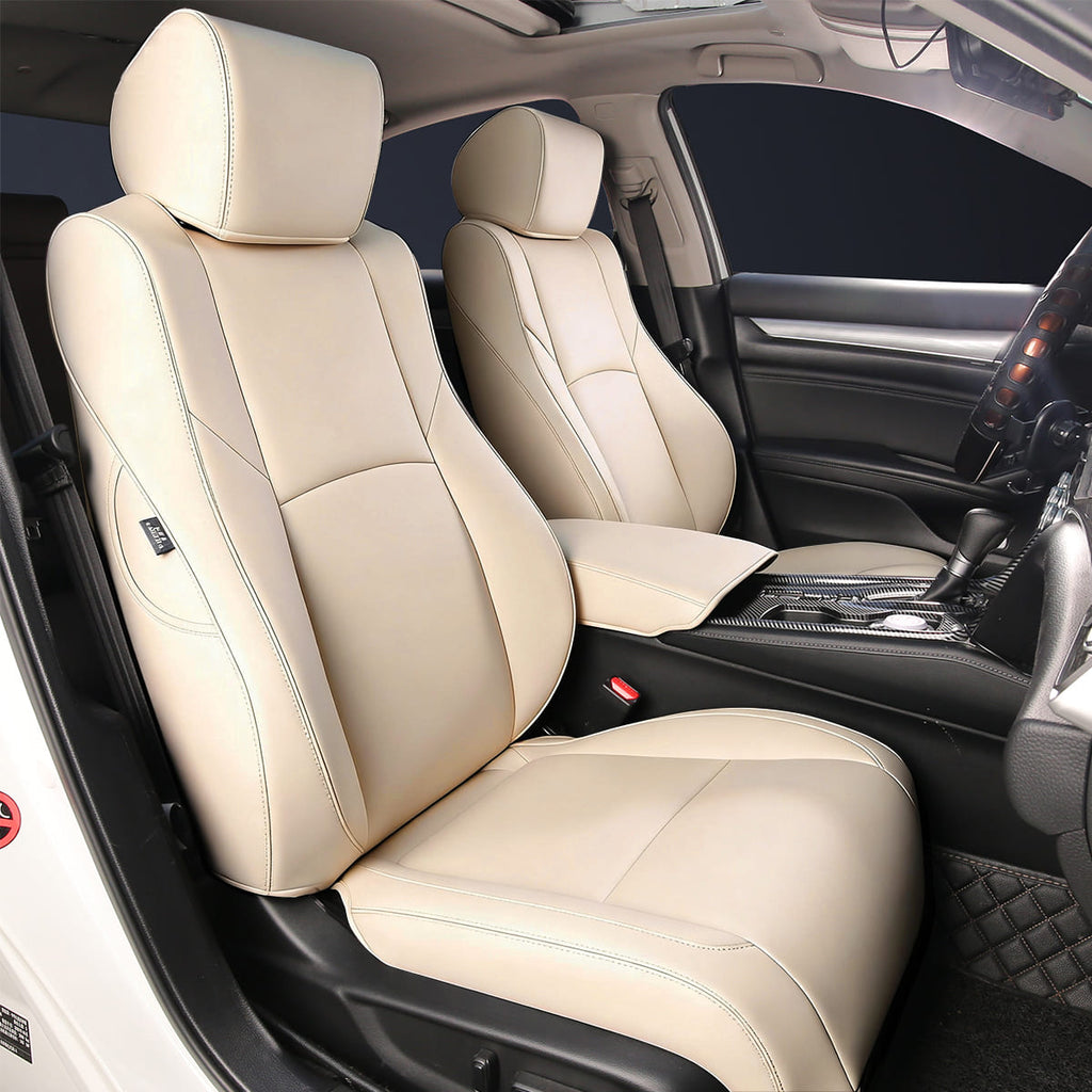 Custom Leather Car Seat Cover Full Set For Honda Accord(2013-2025)