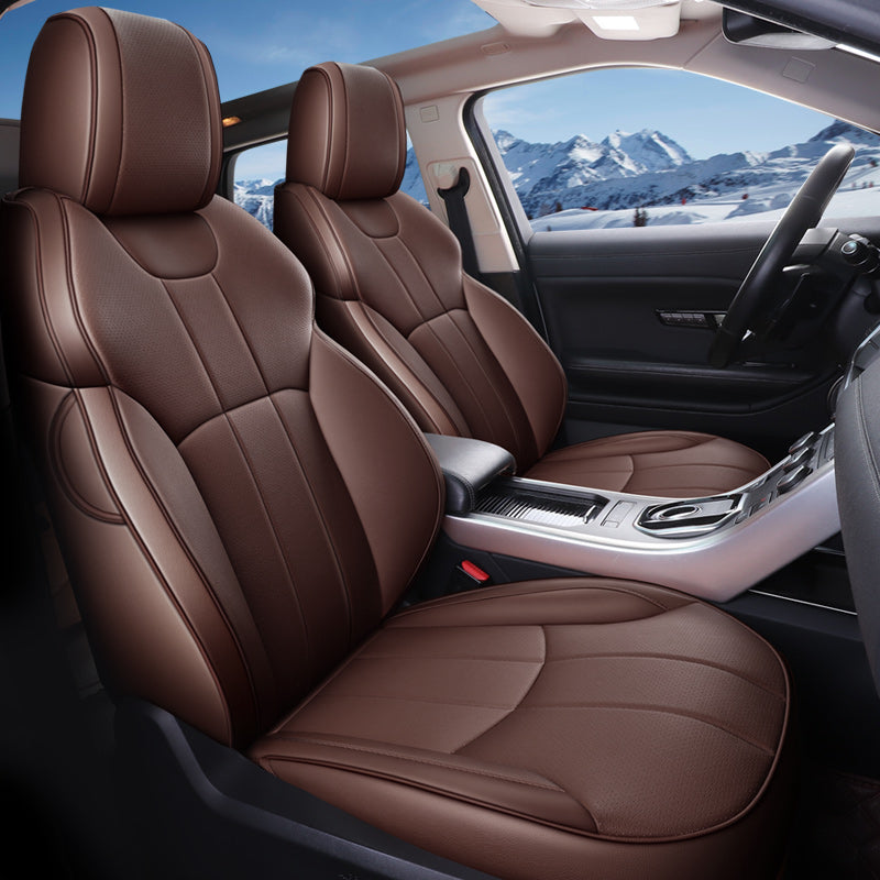 Custom Leather Car Seat Covers Full Set For Subaru Forester(2009-2024)