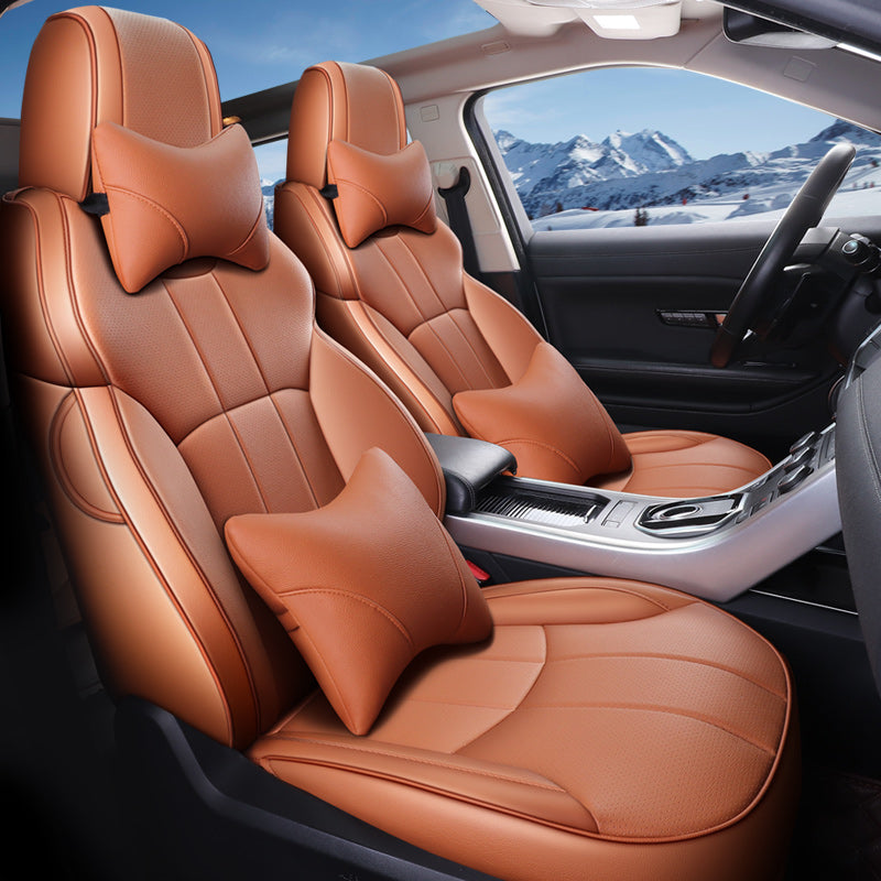 Custom Leather Car Seat Covers Full Set For Subaru Forester(2009-2024)