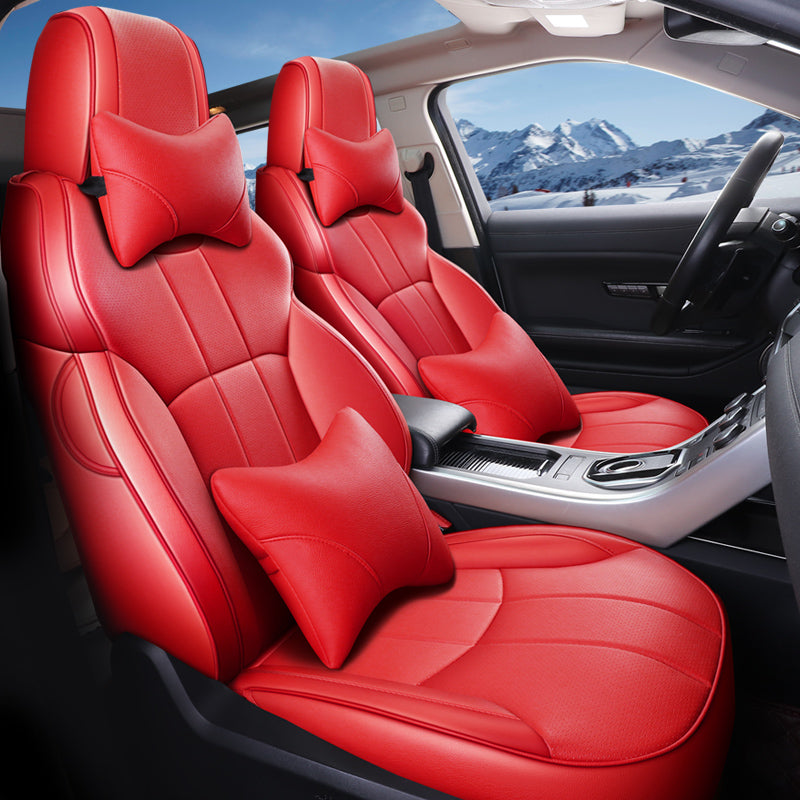 Custom Leather Car Seat Covers Full Set For Subaru Forester(2009-2024)