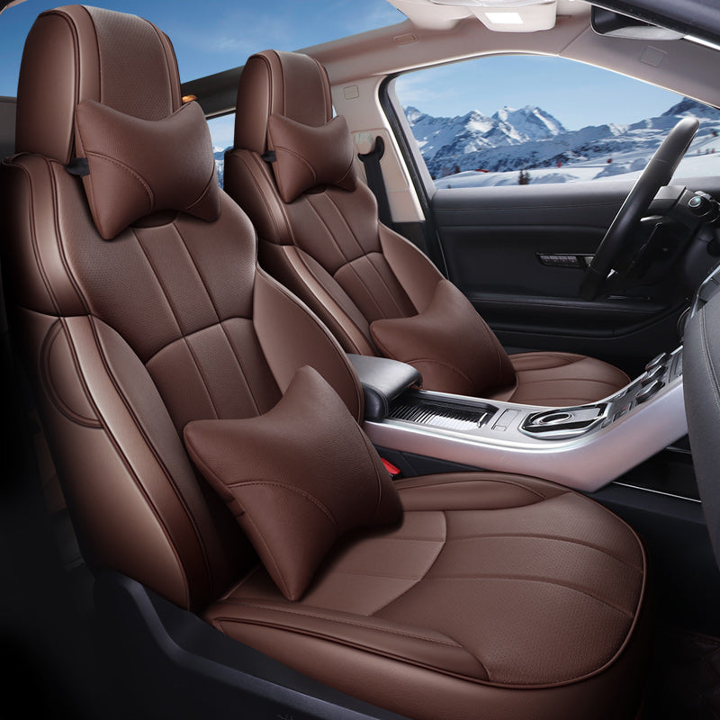 Custom Leather Car Seat Covers Full Set For Subaru Forester(2009-2024)