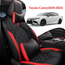 Load image into Gallery viewer, Custom for Toyota Camry(2018-2024) Sport Style Leather Car Seat Cover Full Set