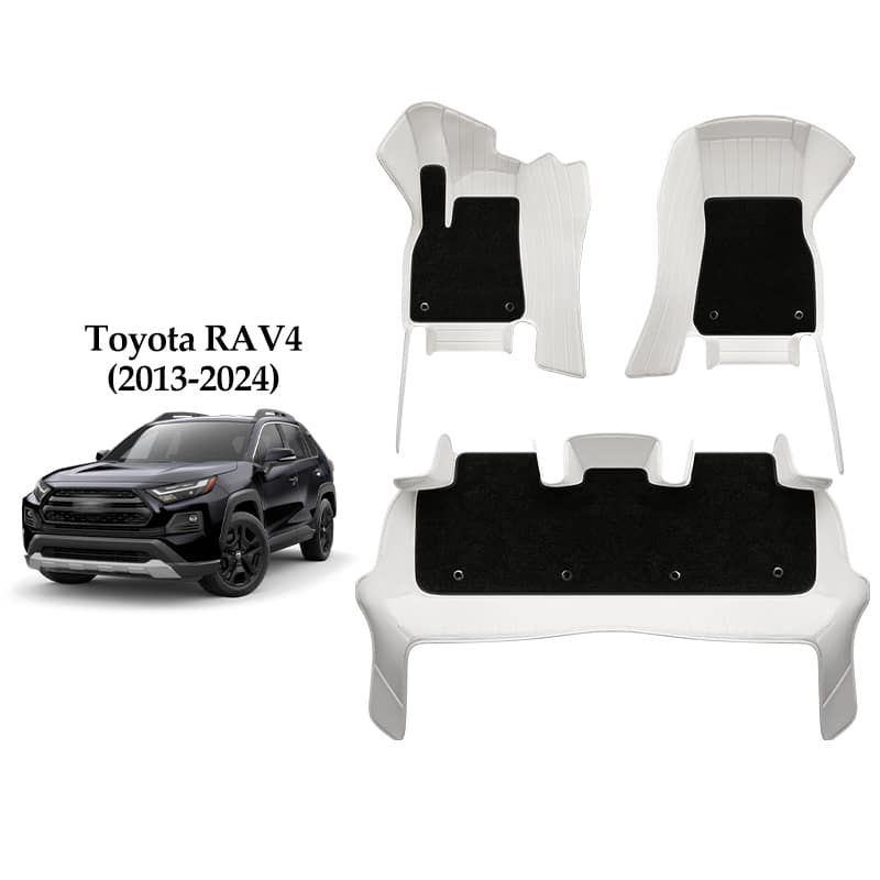 Special for Toyota RAV4(2013-2024) Floor Mat Fully Surrounded By All-Weather Floor Mat