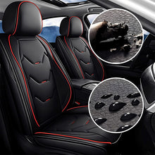 Load image into Gallery viewer, Full Set Car Seat Covers, Universal Leather Waterproof 5-Seat Protector – Front &amp; Back Coverage for Most Sedans, SUVs &amp; Trucks