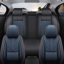 Load image into Gallery viewer, AmanCarport Car Seat Covers Faux Leather 5-Piece Set - Universal Fit for SUV, Truck, Sedan &amp; Most Vehicles