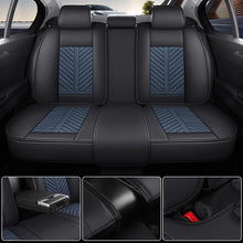 Load image into Gallery viewer, AmanCarport Car Seat Covers Faux Leather 5-Piece Set - Universal Fit for SUV, Truck, Sedan &amp; Most Vehicles