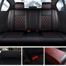 Load image into Gallery viewer, Luxury Car Seat Covers – Premium Faux Leather, Waterproof Full Set for 5-Seat Cars, SUVs &amp; Trucks