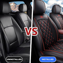 Load image into Gallery viewer, Luxury Car Seat Covers – Premium Faux Leather, Waterproof Full Set for 5-Seat Cars, SUVs &amp; Trucks