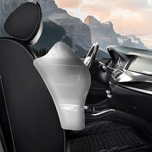 Load image into Gallery viewer, AmanCarport Universal Car Seat Covers 5-Piece Full Set – Premium Faux Leather &amp; Ice Silk, Waterproof &amp; Airbag Compatible