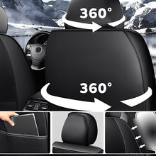 Load image into Gallery viewer, Universal Car Seat Covers – Waterproof Faux Leather, Full Set for 5-Seat Cars &amp; SUVs