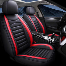 Load image into Gallery viewer, Universal 5-Seat Faux Leather Car Seat Covers Full Set – Waterproof &amp; Airbag Safe Fit for Most Vehicles