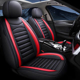 Universal 5-Seat Faux Leather Car Seat Covers Full Set – Waterproof & Airbag Safe Fit for Most Vehicles