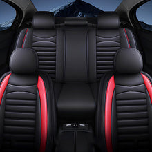 Load image into Gallery viewer, Universal 5-Seat Faux Leather Car Seat Covers Full Set – Waterproof &amp; Airbag Safe Fit for Most Vehicles