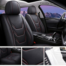 Load image into Gallery viewer, Universal Fit Car Seat Covers Full Set – Waterproof Scratch-Resistant Faux Leather for Cars &amp; Pickups