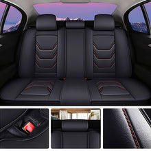Load image into Gallery viewer, Universal Fit Car Seat Covers Full Set – Waterproof Scratch-Resistant Faux Leather for Cars &amp; Pickups