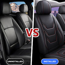 Load image into Gallery viewer, Universal Fit Car Seat Covers Full Set – Waterproof Scratch-Resistant Faux Leather for Cars &amp; Pickups