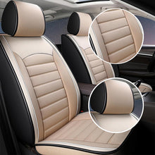Load image into Gallery viewer, Breathable Linen Car Seat Covers – Universal 5-Seat Full Set for Cars, Trucks &amp; SUVs