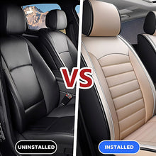 Load image into Gallery viewer, Breathable Linen Car Seat Covers – Universal 5-Seat Full Set for Cars, Trucks &amp; SUVs