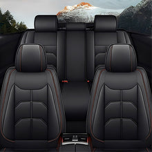 Load image into Gallery viewer, Luxury Faux Leather Car Seat Covers – 5-Seat Universal Fit, Waterproof &amp; Wear-Resistant Full Set