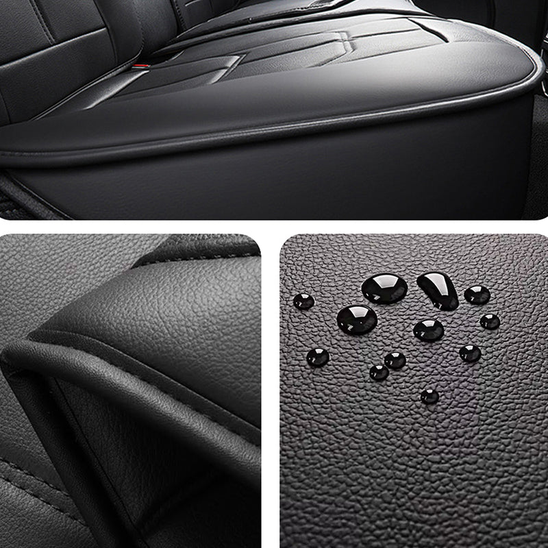 Luxury Faux Leather Car Seat Covers – 5-Seat Universal Fit, Waterproof & Wear-Resistant Full Set