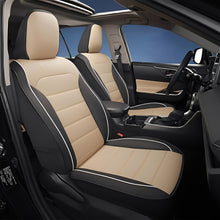 Load image into Gallery viewer, Universal Faux Leather Car Seat Covers – 5-Piece Waterproof Seat Protector for Most Vehicles