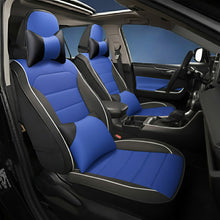 Load image into Gallery viewer, Universal Faux Leather Car Seat Covers – 5-Piece Waterproof Seat Protector for Most Vehicles