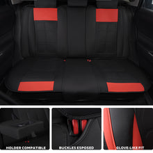 Load image into Gallery viewer, Amancarport® Universal Waterproof Faux Leather Car Seat Covers – 5-Piece Full Set for Cars, SUVs &amp; Trucks