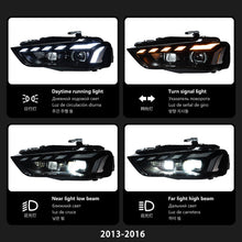 Load image into Gallery viewer, LED Matrix Headlights for Audi A4 2013-2019 – DRL, Projector Lens, Full Upgrade Kit