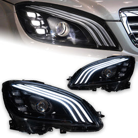 For Mercedes-Benz C300 C-Class W204 2007-2014 LED Headlights Assembly Upgrade