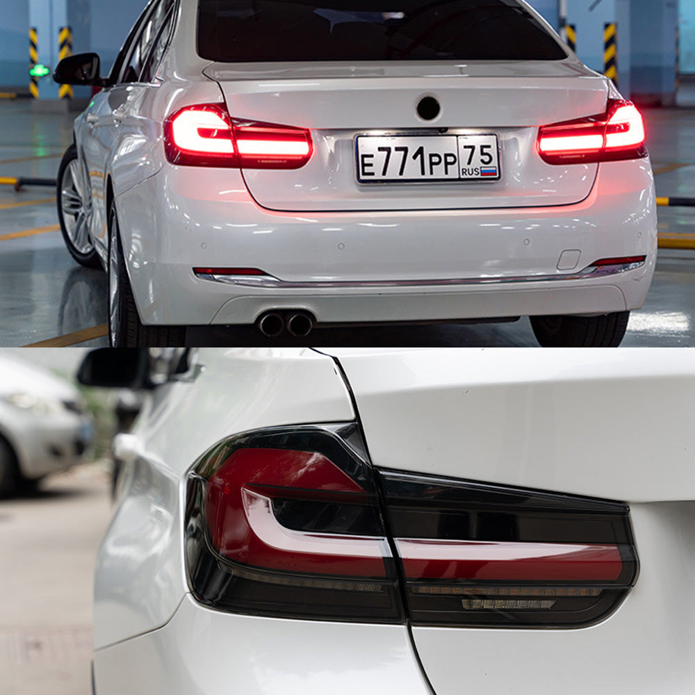 BMW 3 Series F30 Tail Lights (2013–2018) – 3D Style LED Assembly Upgrade