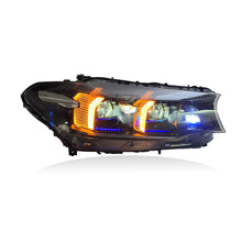 Load image into Gallery viewer, BMW 5 Series G30 2018-2020 Snake Eyes Style LED Lens Headlights Assembly Upgrade