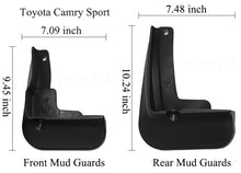 Load image into Gallery viewer, Mud Flaps for Toyota Camry 2018-2023