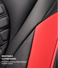 Load image into Gallery viewer, Custom for Toyota Camry(2018-2024) Sport Style Leather Car Seat Cover Full Set