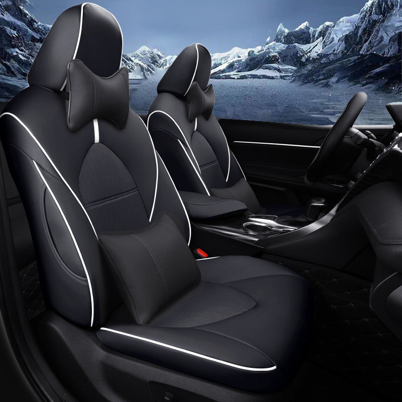Custom for Toyota Camry(2012-2024)  Leather Car Seat Cover Full Set