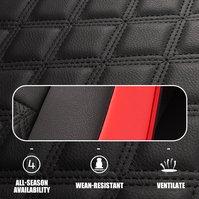 Custom Luxury Leather Car Seat Cover Full Set Special For Honda Civic (2016-2025)