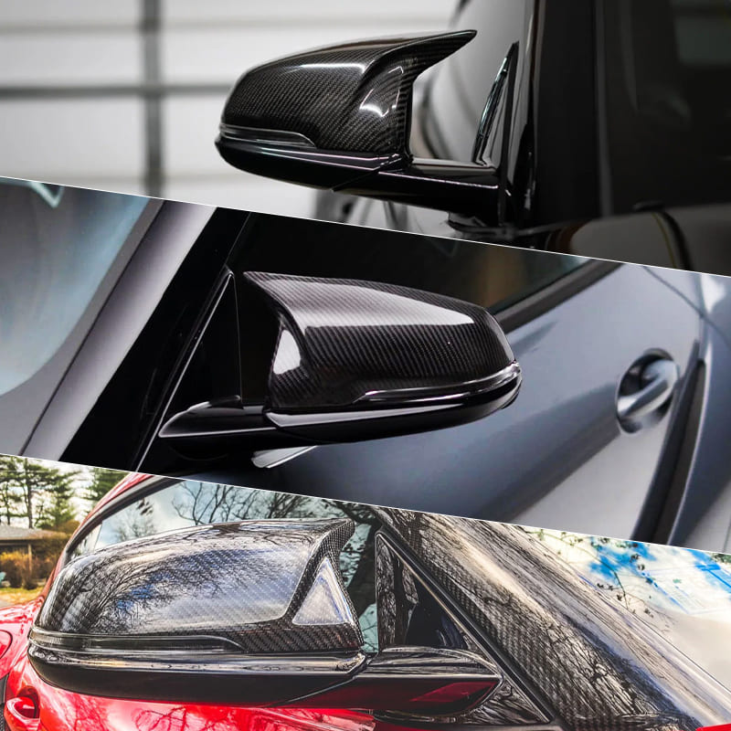 Toyota GR Supra A90 MK5 Dry Carbon Fiber Mirror Caps 2020–2026